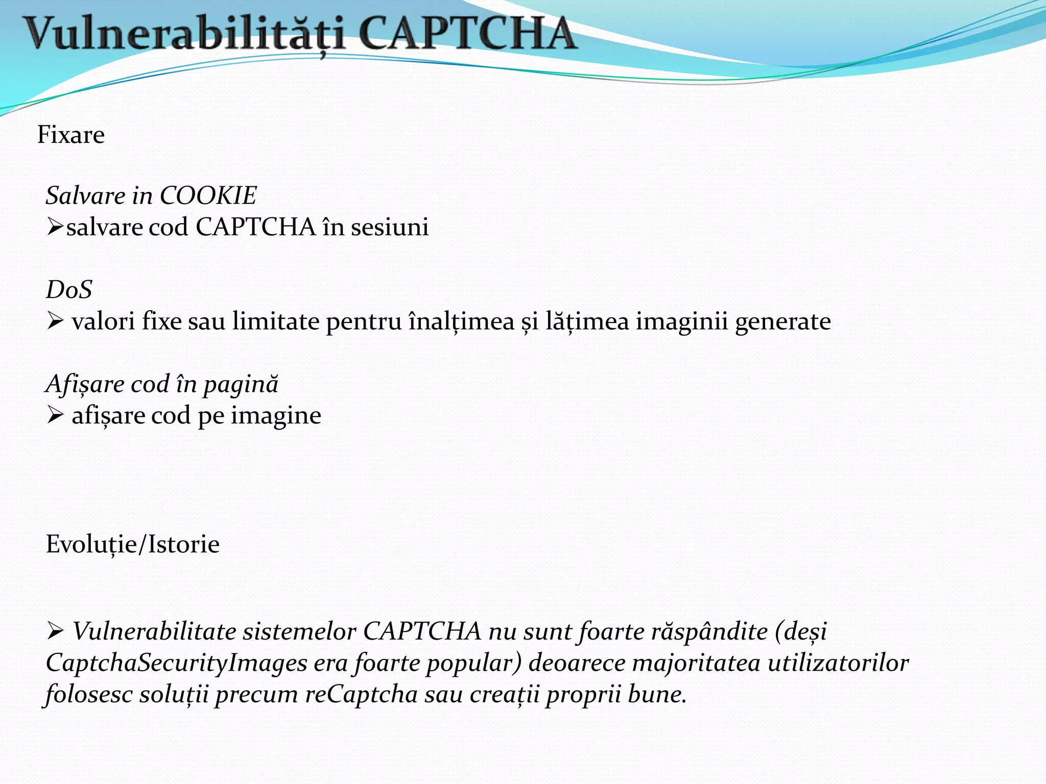 SQL Injection poate fi realizat pe mai multe tipuri de baze date