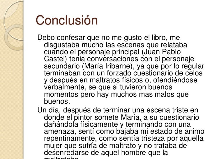 Análisis literario "El túnel"