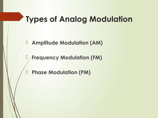 Analog communication | PPT