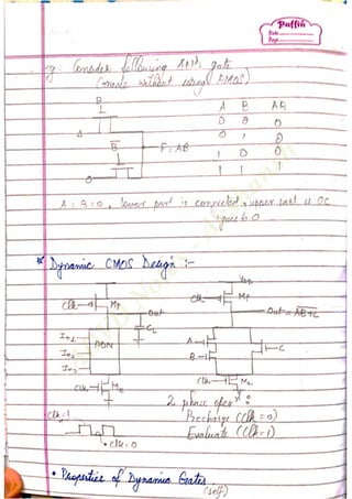 Analog and Digital VLSI Design Notes - Akshansh | PDF