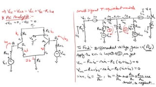 Analog circuits online unit 2, Differential Amplifier | PDF