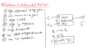 Analog circuits online unit 2, Differential Amplifier | PDF