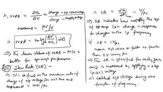 Analog circuits online unit 2, op-amp and its characteristics | PDF