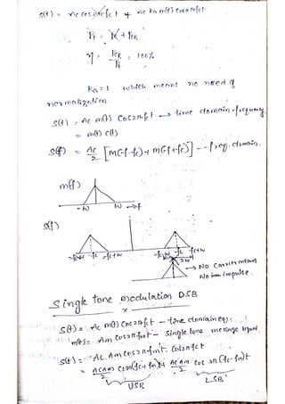 Analog communication notes | PDF