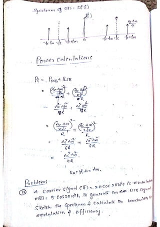Analog communication notes | PDF