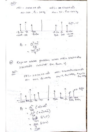 Analog communication notes | PDF