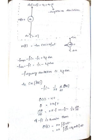 Analog communication notes | PDF
