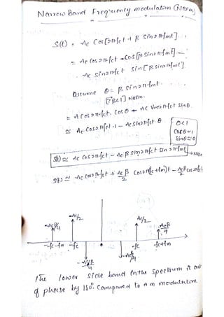 Analog communication notes | PDF