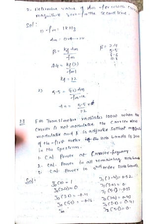 Analog communication notes | PDF