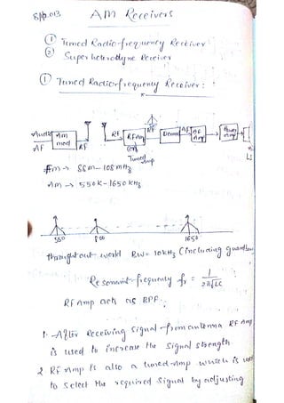 Analog Communication Notes Analog communication notes | PDF