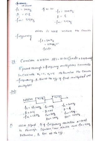 Analog communication notes | PDF