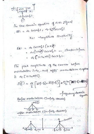 Analog communication notes | PDF