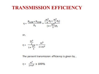 TRANSMISSION EFFICIENCY
 