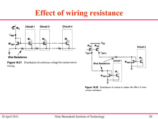 Effect of wiring resistance

30 April 2011

Nitte Meenakshi Institute of Technology

50

 