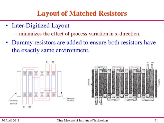 Analog Layout Design Guidelines | analog layout design Analog Layout Design Guidelines | analog layout design