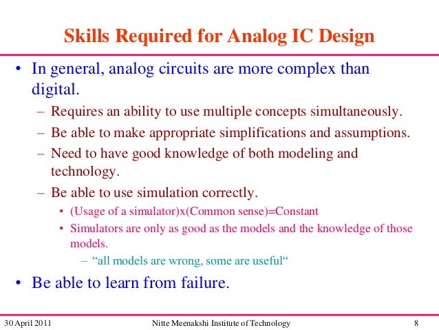 Analog Layout Design Concepts | analog layout design Analog Layout Design Concepts | analog layout design