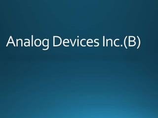 Analog devices case