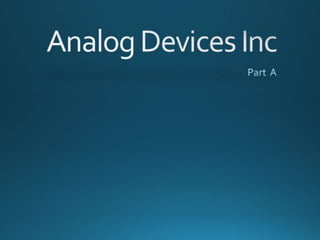 Analog devices case