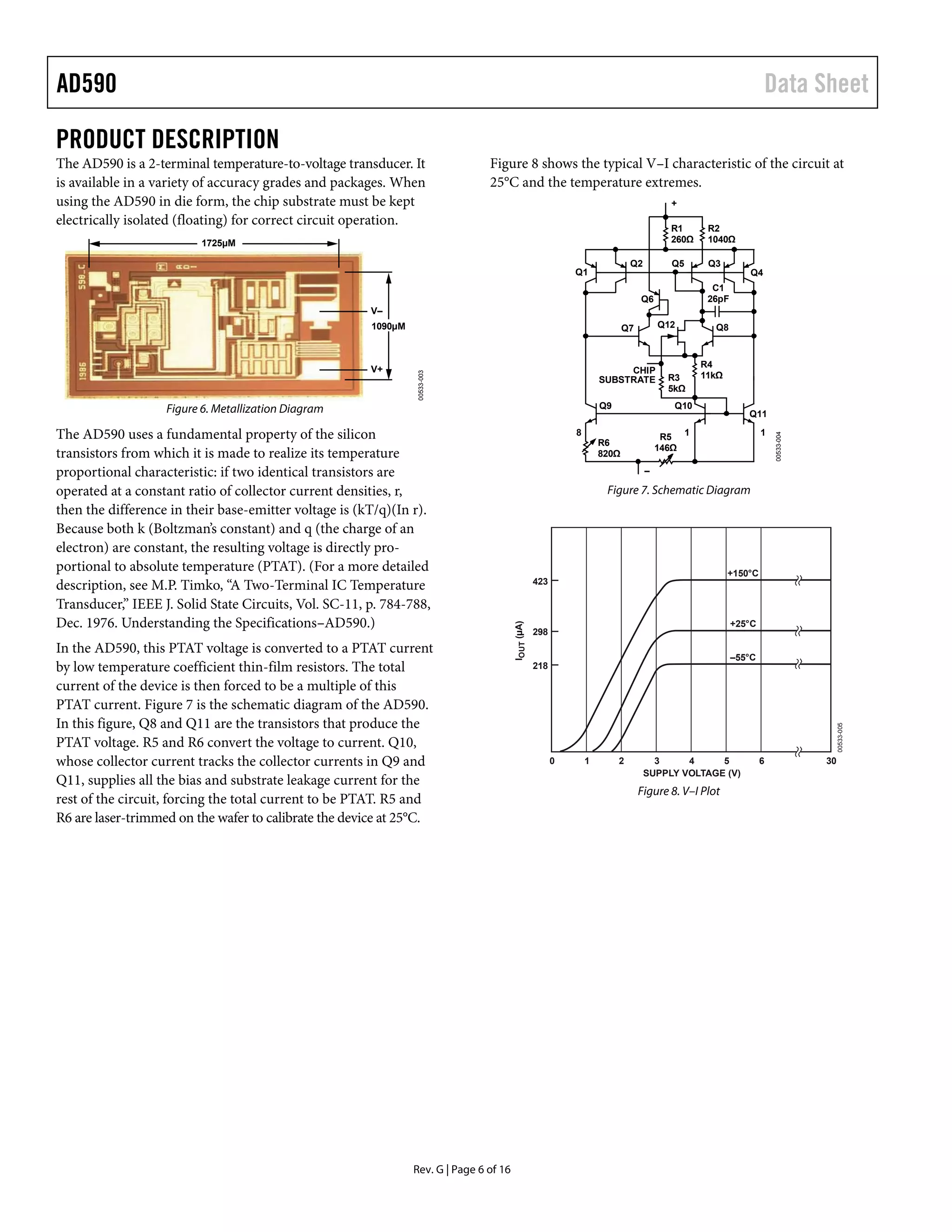 ad590 datasheet | PDF