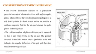 Pmcc Instrument Analog & digital measuring instruments | PPTX