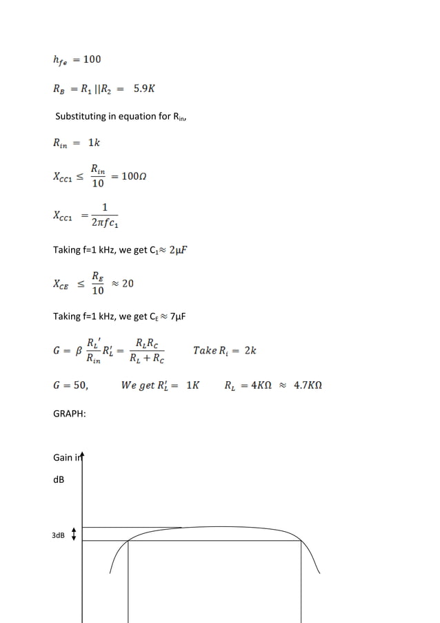 Analog electronics LAB MANUAL PDF