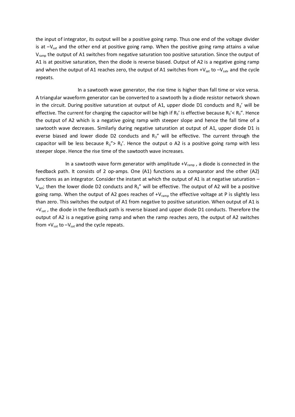 Analog electronics LAB MANUAL