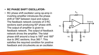 Inverting Phase Shift ANALOG ELECTRONICS & OPAMP | PDF