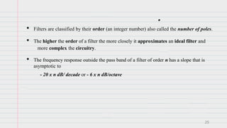 Comprehensive Guide to Active and Passive Analog Filters in Electronics ...