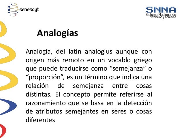Resultado de imagen para analogÃas