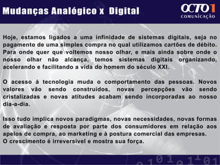 Mundo Analogico x Digital