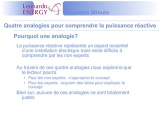 Pourquoi une analogie? ,[object Object],[object Object],[object Object],[object Object],[object Object]