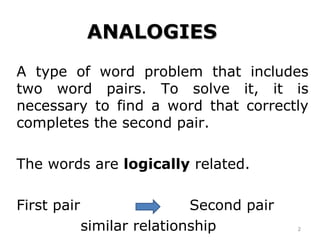 Analogies PPT