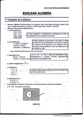 Analog electronic circuits 