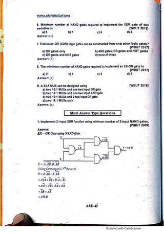 Analog electronic circuits 