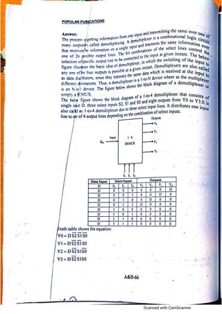 Analog electronic circuits 