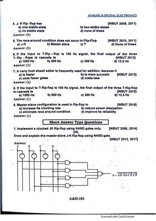 Analog electronic circuits 