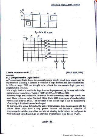 Analog electronic circuits 