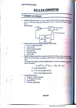 Analog electronic circuits 