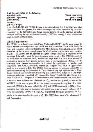 Analog electronic circuits 