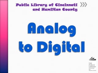Public Library of Cincinnati
and Hamilton County
 