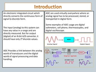 Analog to digital converter | PPTX
