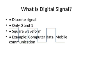 Comprehensive Overview of Analog and Digital Signals with ADC Process ...
