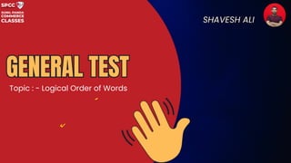 Logically Word Comprehensive Guide to Analogies and Logical Word Ordering in Reasoning ...