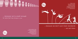 11
We are experts in lean
manufacturing techniques
and are equipped to
manufacture one-off
specials or produce
runs of 1000’s at our
UK headquarters.
...because we’re small enough
to care but big enough to cope
?
Analox are the
‘go to’ company when
expertise is required
for setting gas safety
standards. We have been
involved with TUV, HSE
and DEFSTAN standards to
name but a few.
?
...because we don’t just meet standards
- we set them
10 11
 