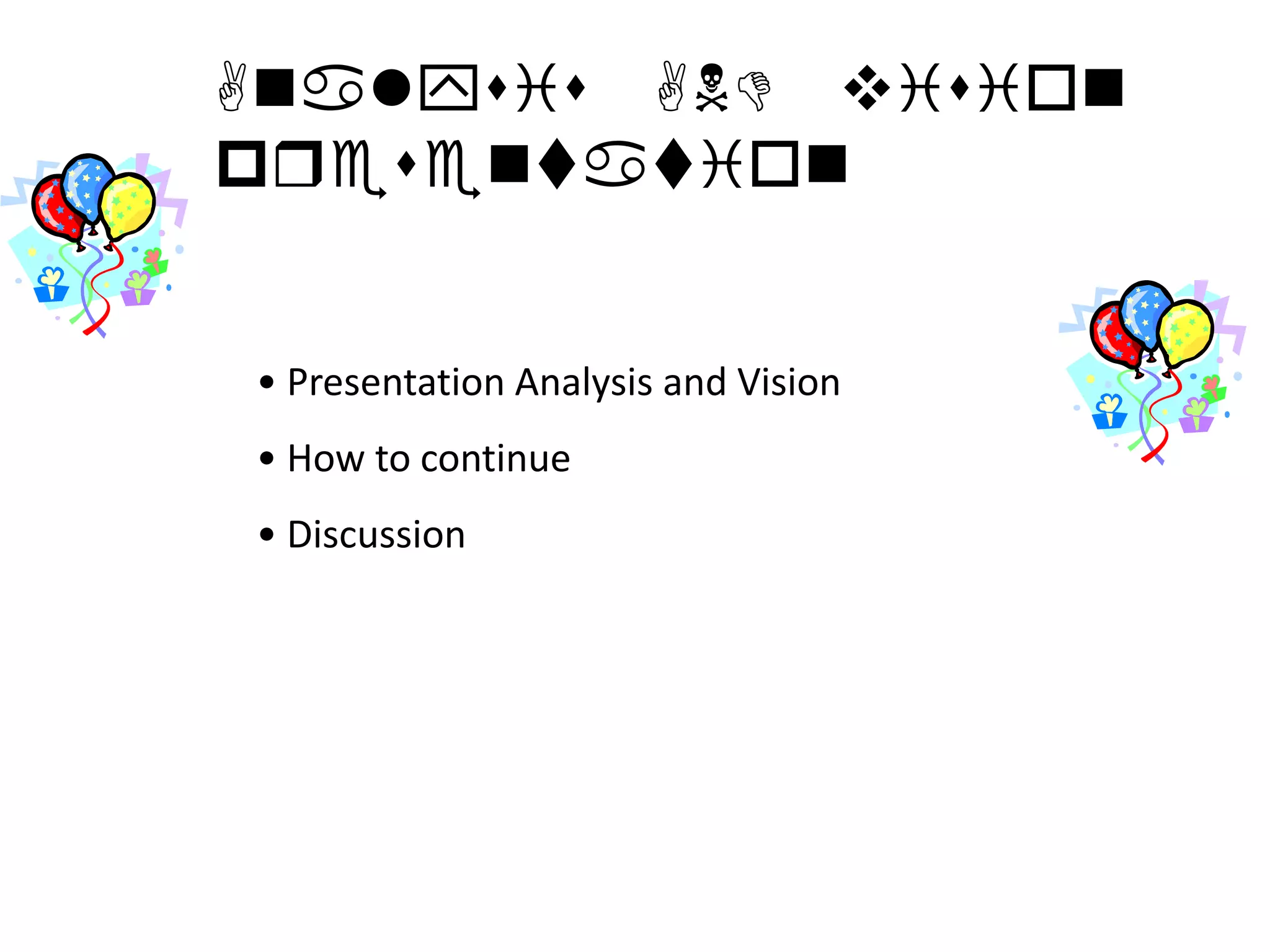 Analyis and Vision Presentation V2
