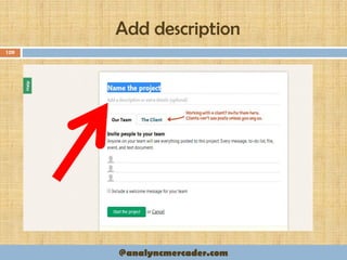 Add description
109
@analyncmercader.com
 