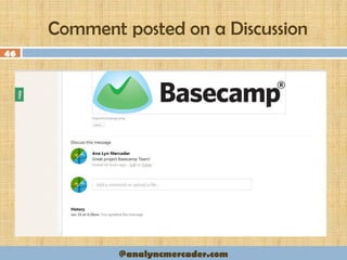 Comment posted on a Discussion
46
@analyncmercader.com
 