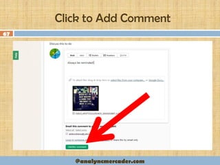 Click to Add Comment
67
@analyncmercader.com
 