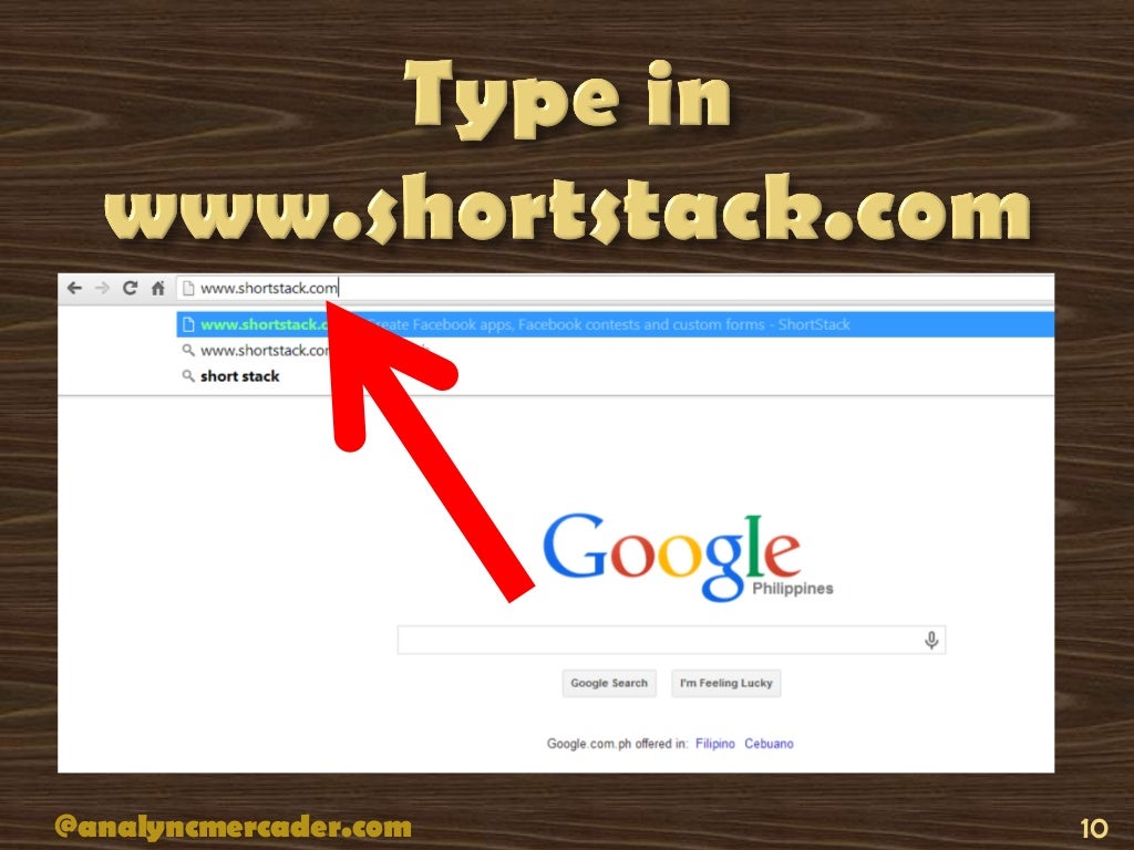 HOW TO USE SHORTSTACK