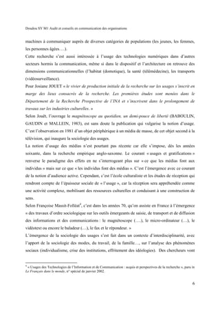 Analyse Des Usages Tic Tpr